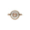 Gucci Interlocking Ring in pink gold, mop, diamond, gg pavé YBC786764001